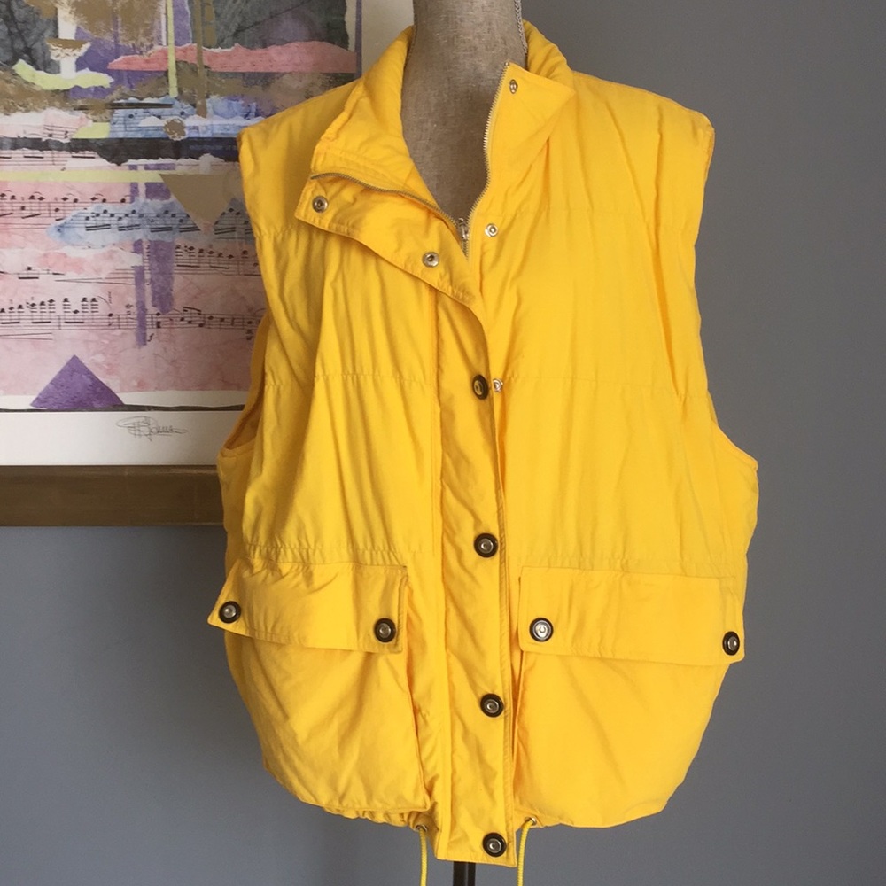 East West Puffy Vintage Vest
